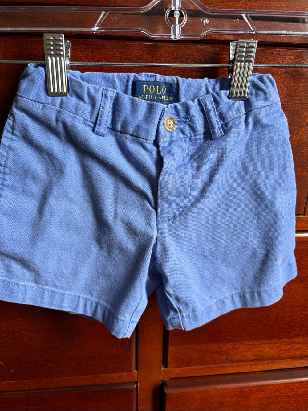 Polo by Ralph Lauren Light Blue Cotton Shorts